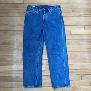 Levis 568 Stay Loose Jeans Mens 32x32 Medium Wash Blue Straight Leg Denim
